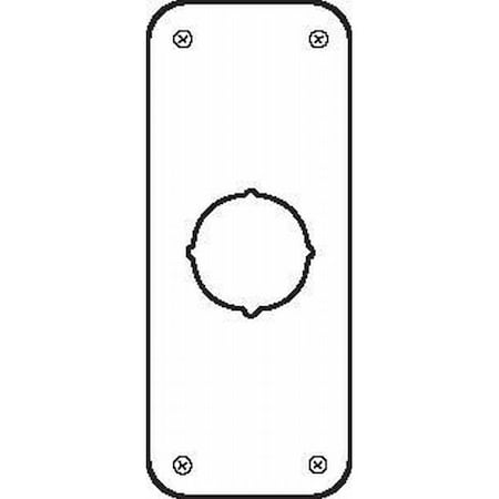 3-1/2 X 9 Remodeler Plate With Cross Bolt Holes